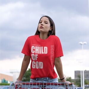 Red Graphic Kids T-Shirt
